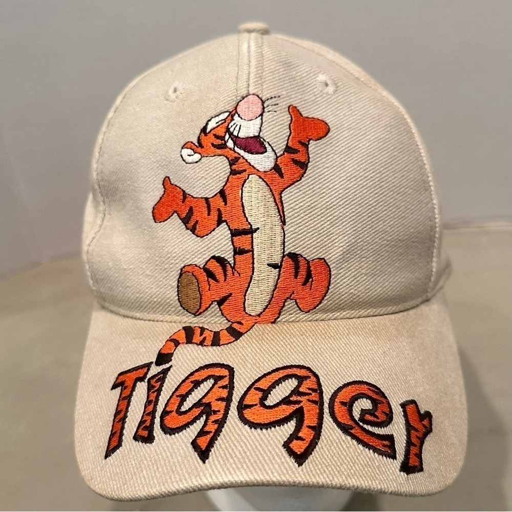 Vintage Bouncing Tigger Snapback Goofy Hat Co. Walt Disney Co. Pooh USA Cap